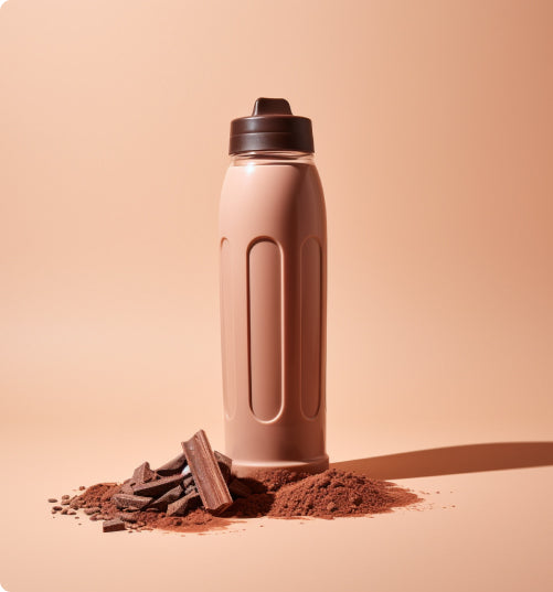 Protein Powder Shake Ready to Drink in a Bottle Chocolate Flavour