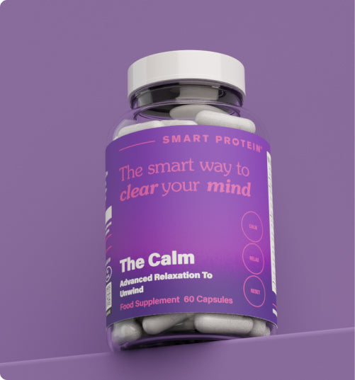 The Calm Food Supplement Bottle by Smart Protein