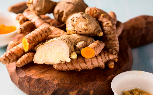 The benefits of ginger and tumeric